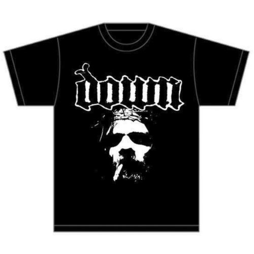 Down Unisex T-Shirt: Face (Small)