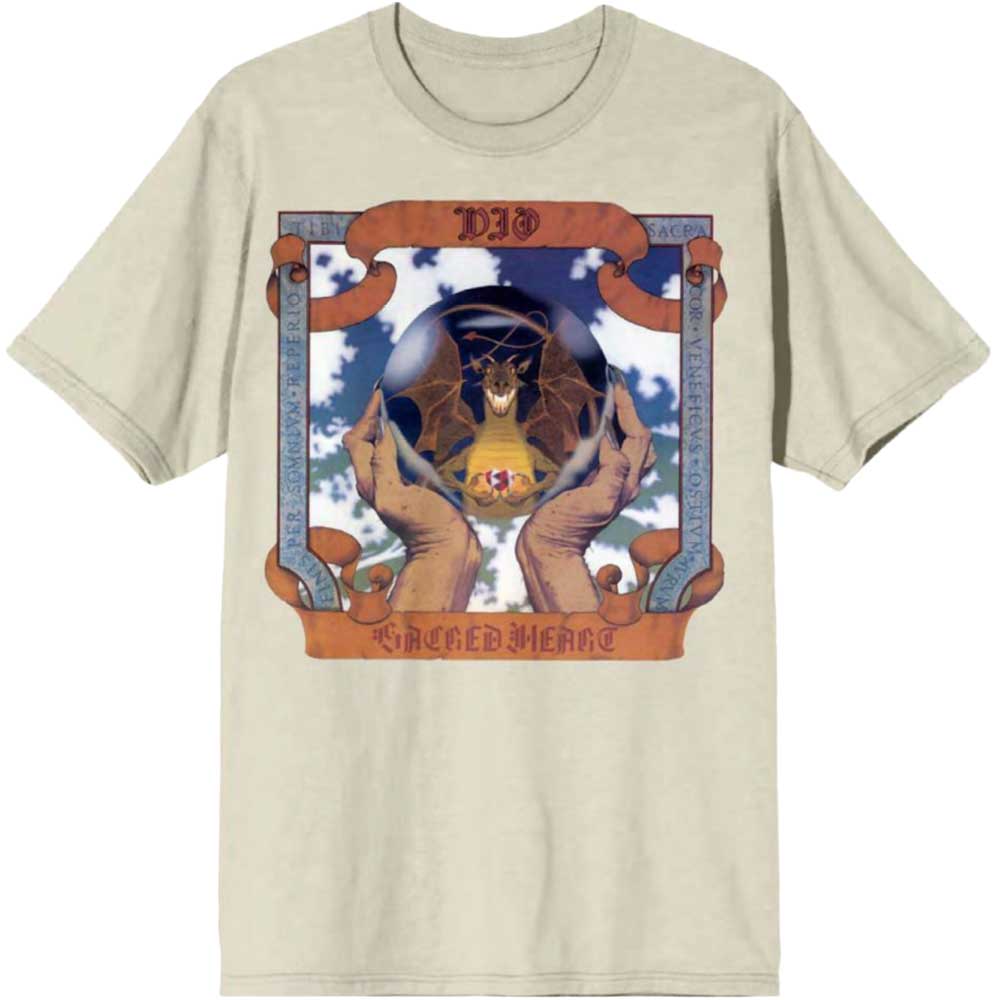 Dio Unisex T-Shirt: Sacred Heart (Large)