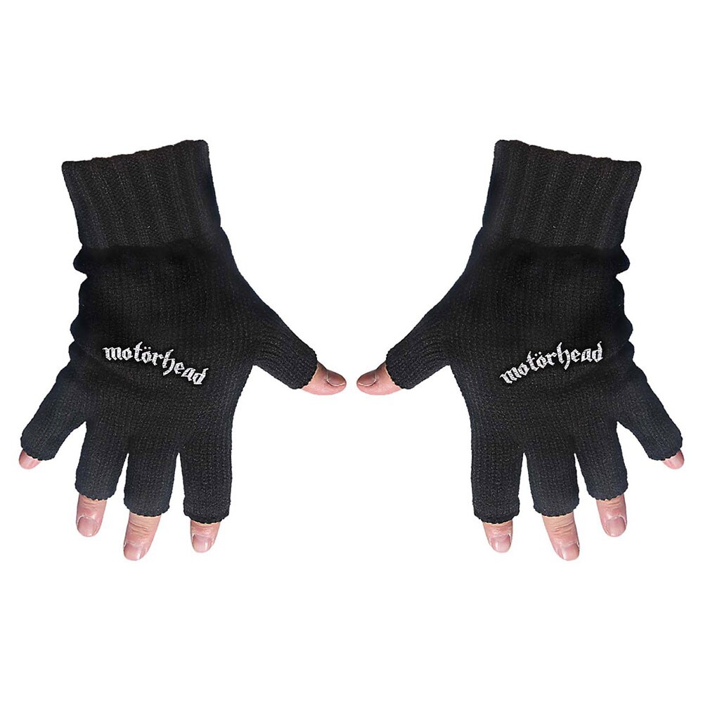 Motorhead Unisex Fingerless Gloves: Logo - 2