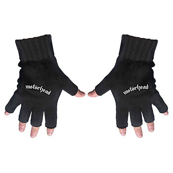 Motorhead Unisex Fingerless Gloves: Logo