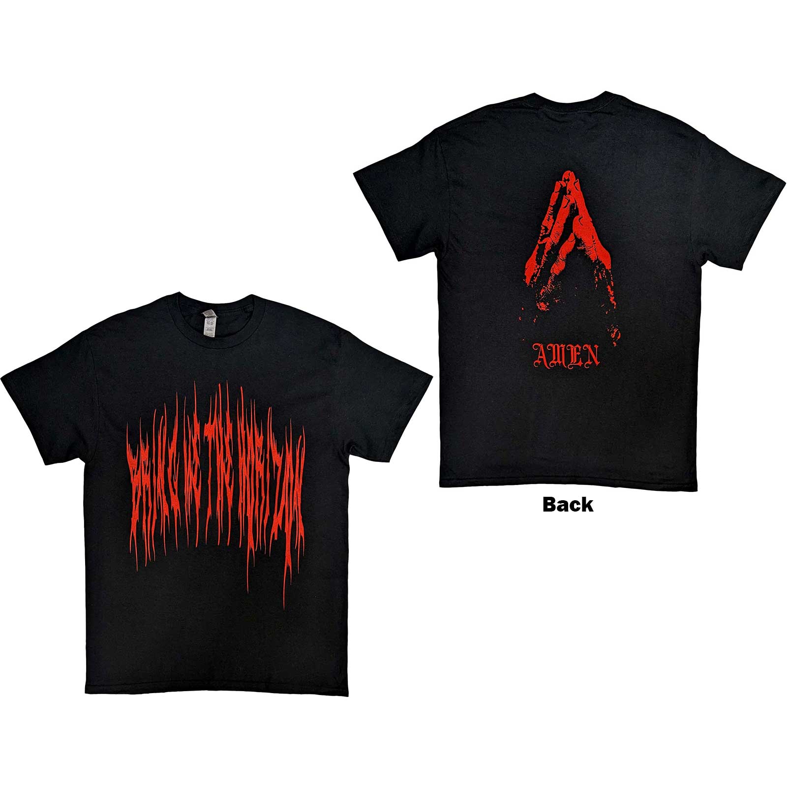 Bring Me The Horizon Unisex T-Shirt: Praying Amend (Back Print) (X-Large)