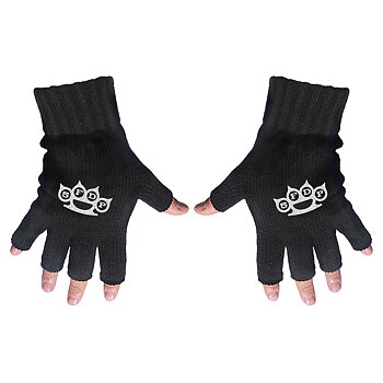 Five Finger Death Punch Unisex Fingerless Gloves: Logo