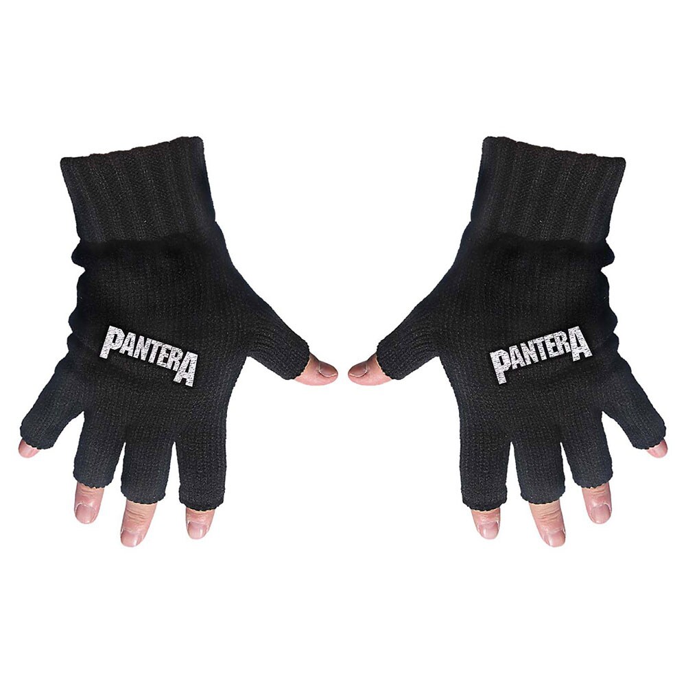 Pantera Unisex Fingerless Gloves: Logo - 2
