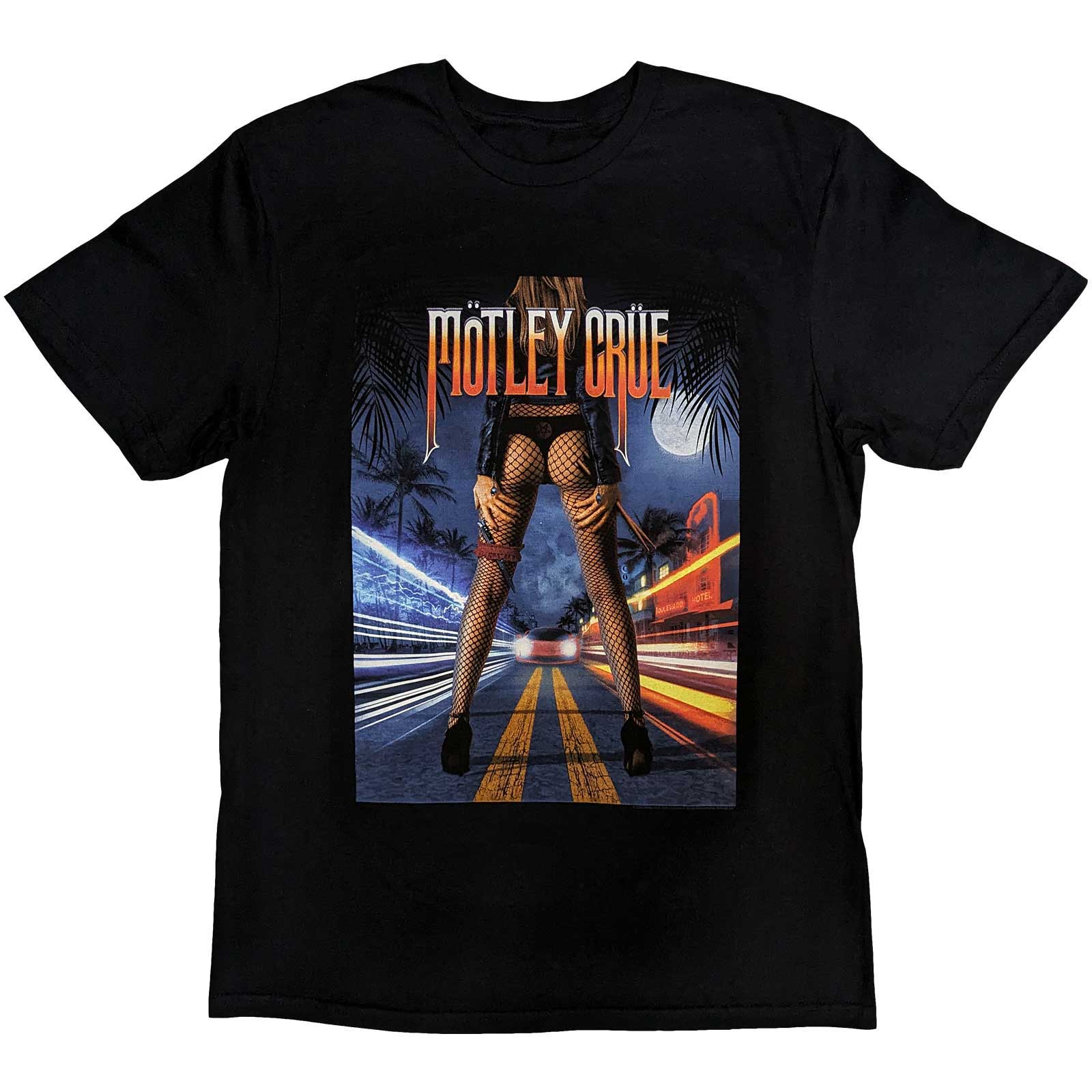 Motley Crue Unisex T-Shirt: Miami (Medium)