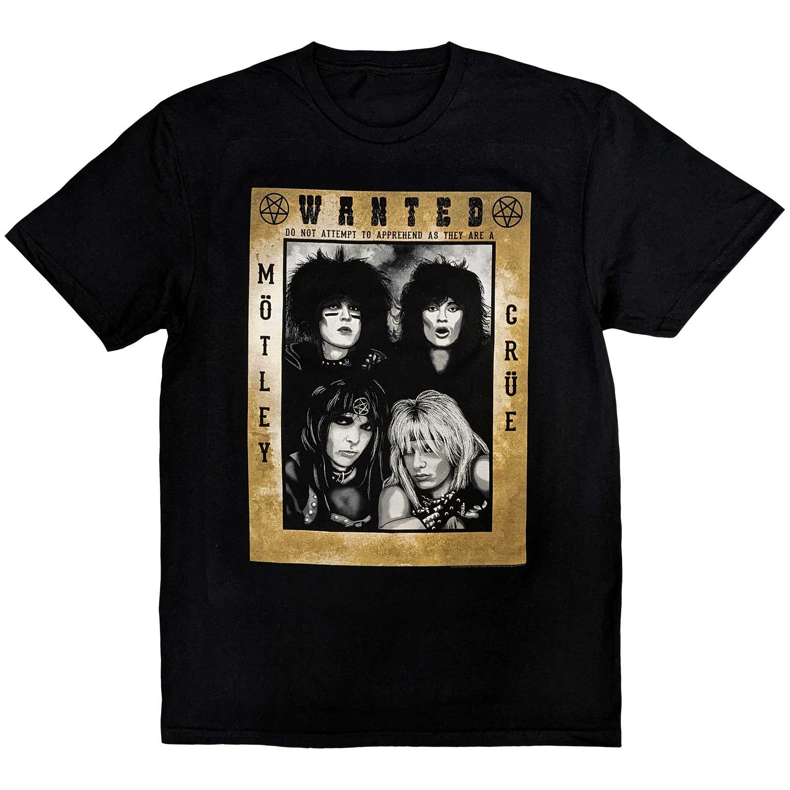 Motley Crue Unisex T-Shirt: Buffalo (Large)
