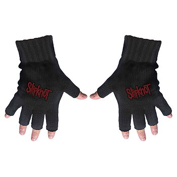 Slipknot Unisex Fingerless Gloves: Logo