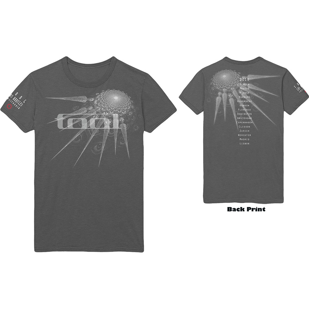 Tool Unisex T-Shirt: Spectre Spike (Back Print) (Small)