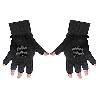 Dimmu Borgir Unisex Fingerless Gloves: Logo