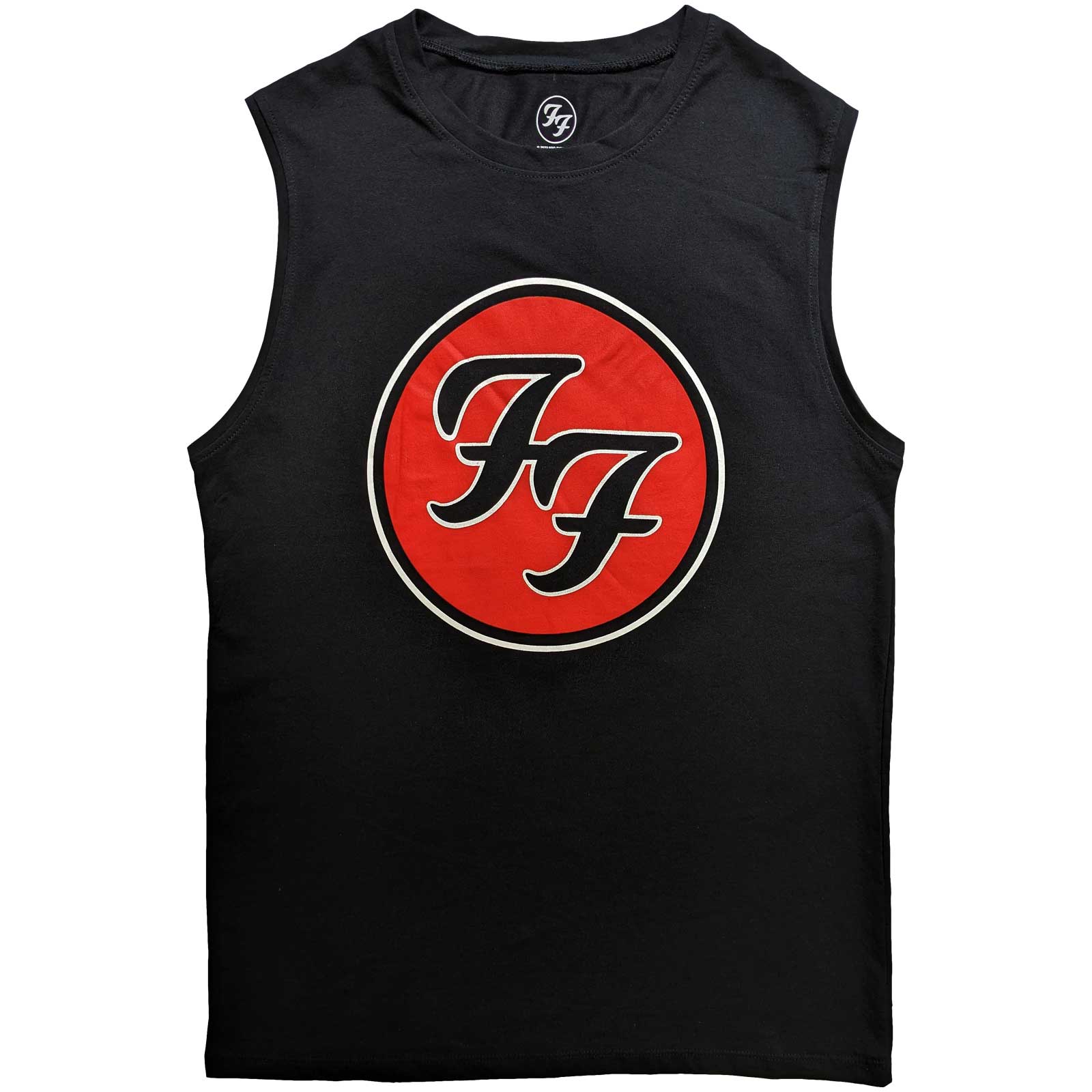 Foo Fighters Unisex Tank T-Shirt: FF Logo (Large)