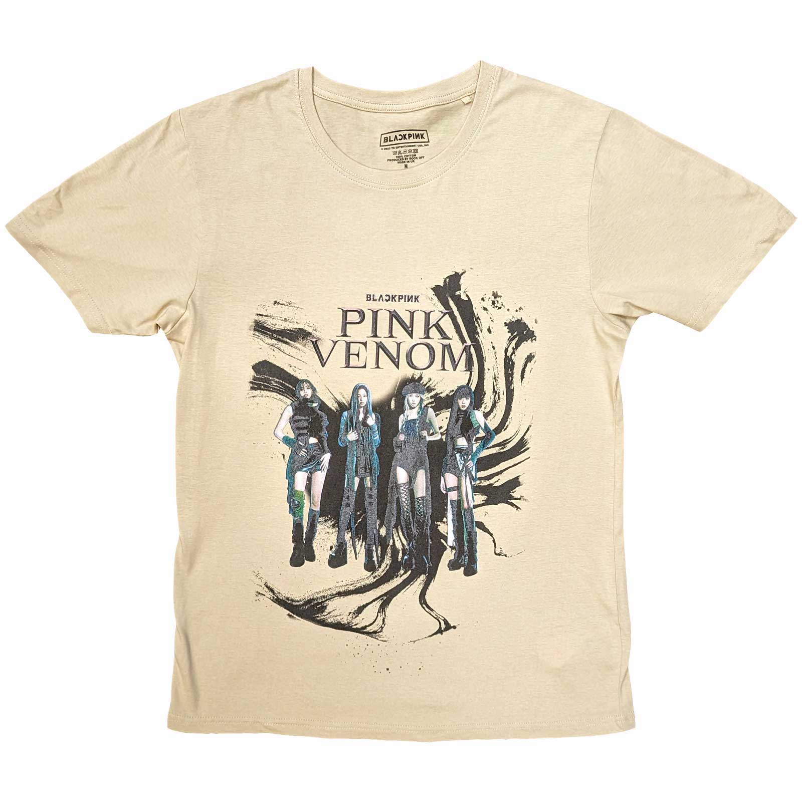 BlackPink Unisex T-Shirt: Pink Venom Oil Stroke (XX-Large)
