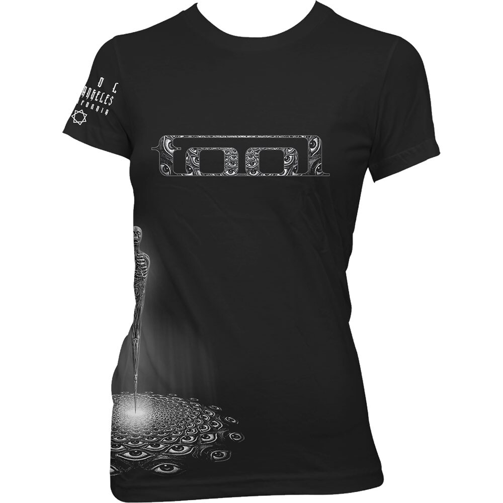 Tool Ladies T-Shirt: Spectre Baby Doll (Wrap Around & Sleeve Print) (Large)