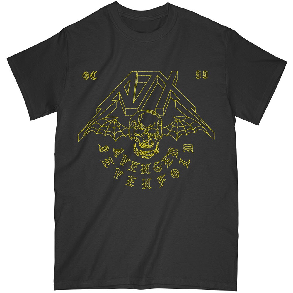 Avenged Sevenfold Unisex T-Shirt: Webbed Wings (Small)