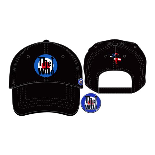 The Who Unisex Baseball Cap Target Leap www.pluggedrecords