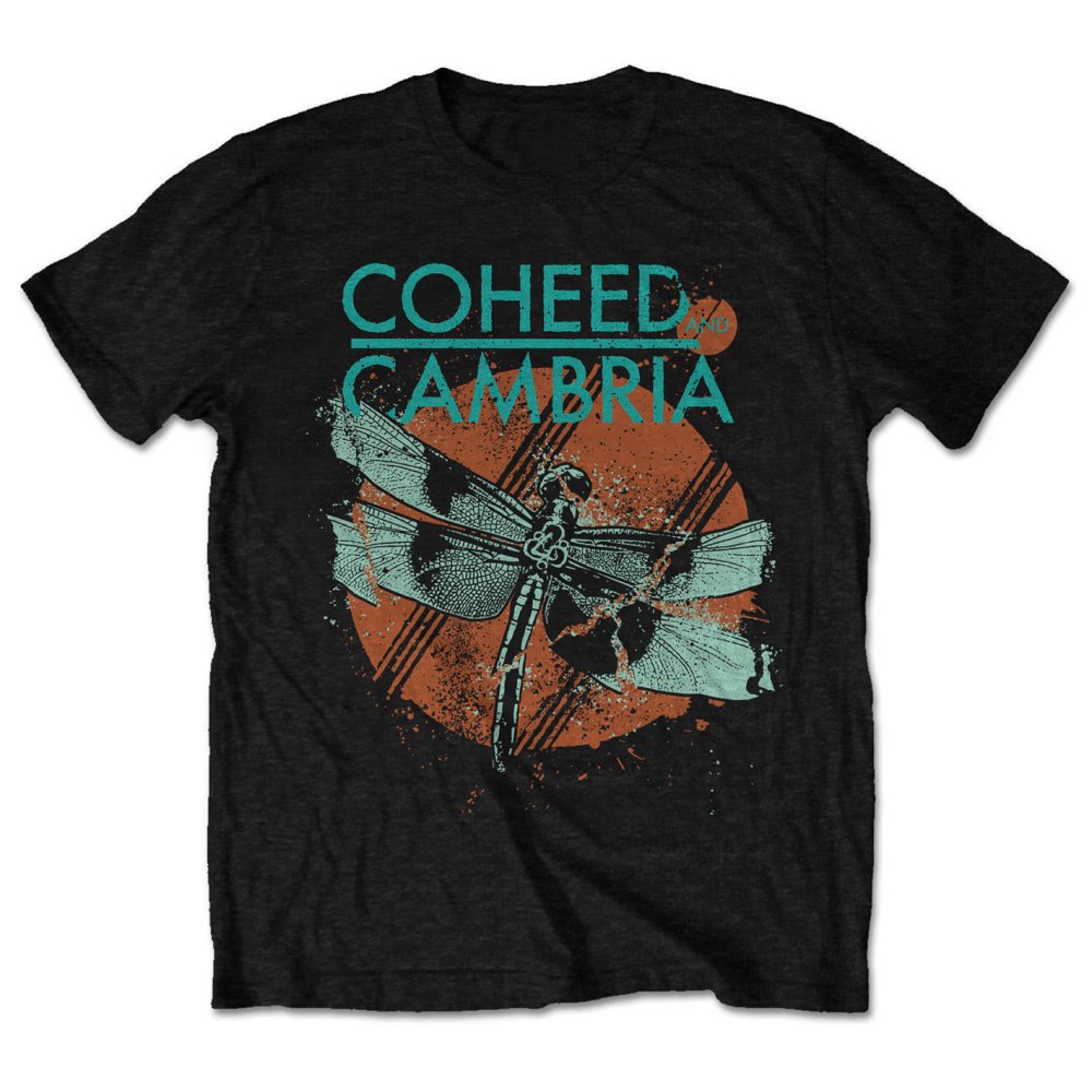 Coheed And Cambria Unisex T-Shirt: Dragonfly (Small) - 2