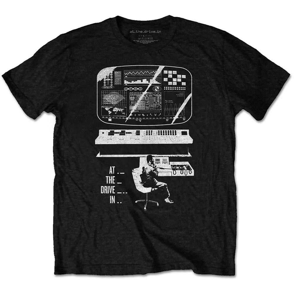 At The Drive-In Unisex T-Shirt: Monitor (Medium)