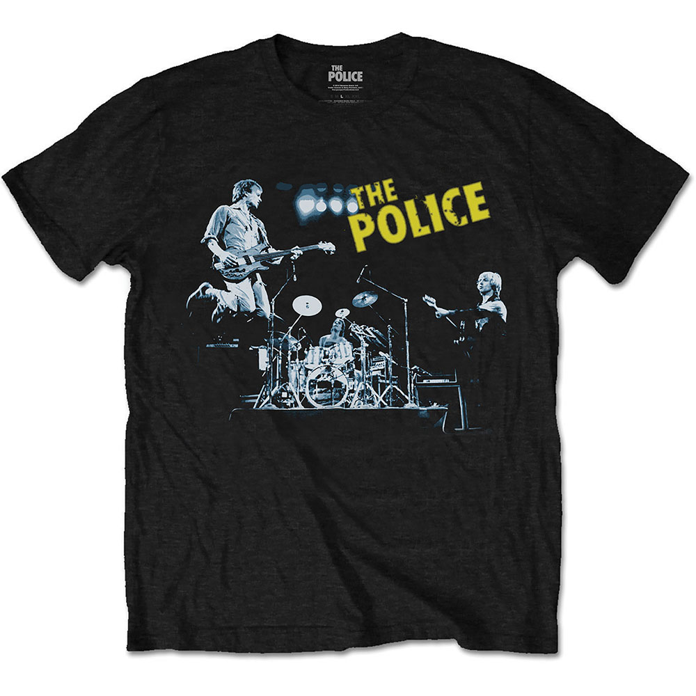 The Police Unisex T-Shirt: Live (Small)