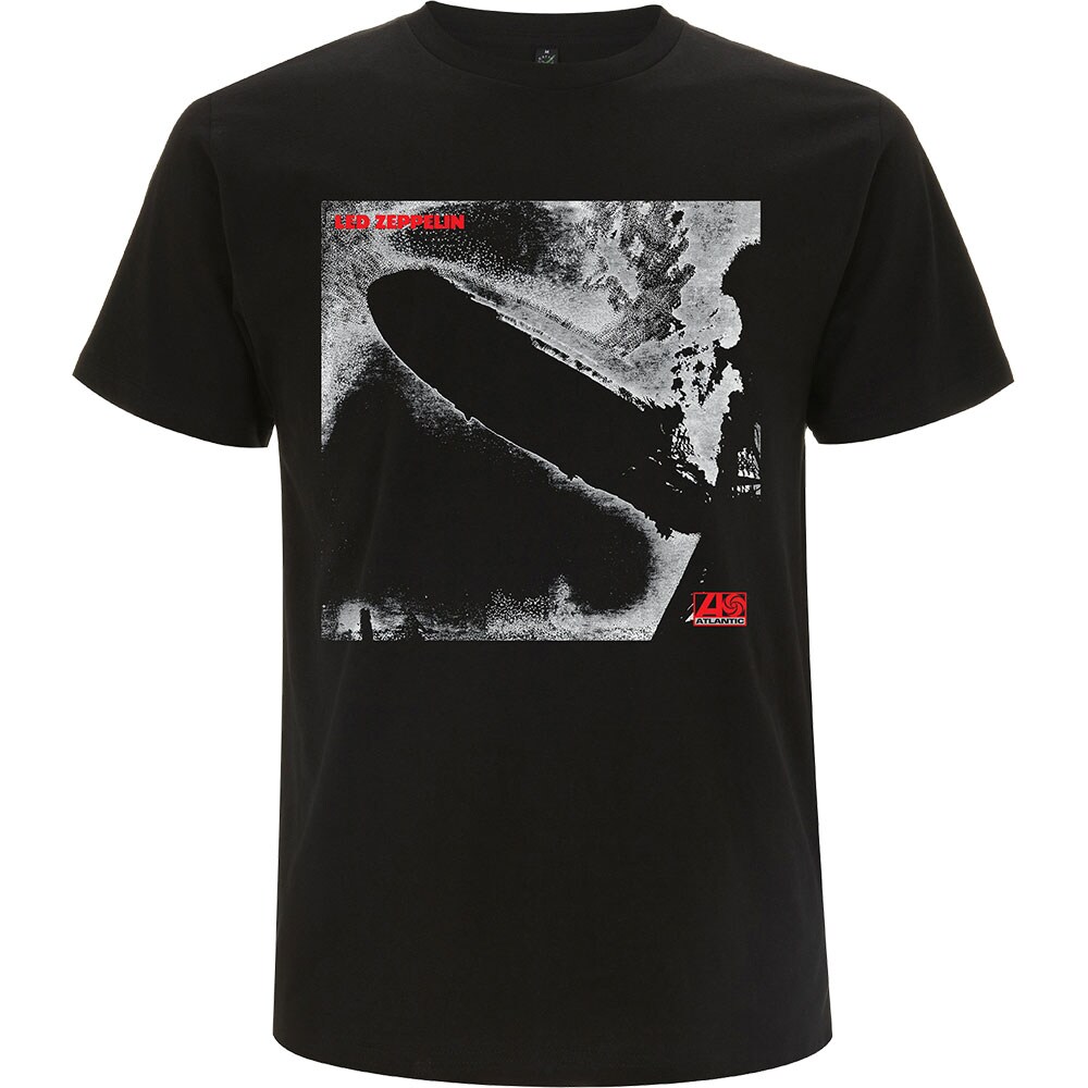 Led Zeppelin Unisex T-Shirt: 1 Remastered Cover (X-Large)