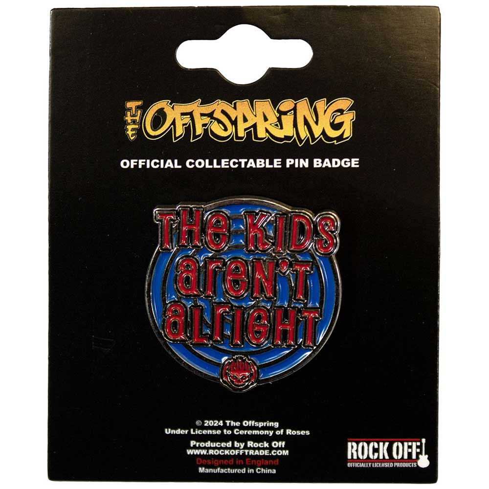 The Offspring  Pin Badge: The Kids Aren't Alright
