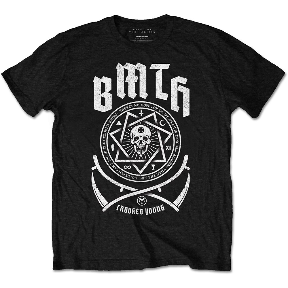 Bring Me The Horizon Unisex T-Shirt: Crooked (Small) - 2