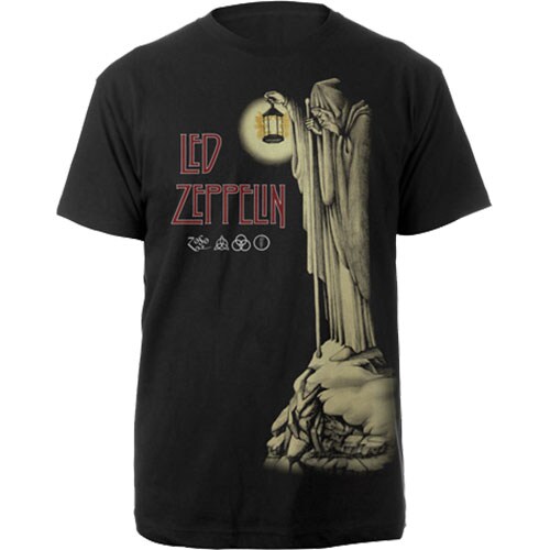 Led Zeppelin Unisex T-Shirt: Hermit (Medium)
