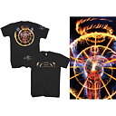 Tool Unisex T-Shirt: Flame Spiral (Back Print) (X-Large)