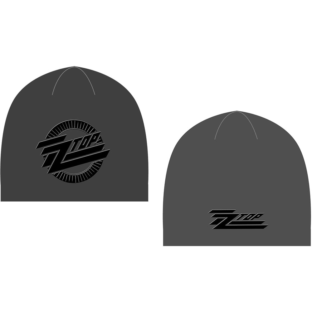 ZZ Top Unisex Beanie Hat: Circle Logo - 2