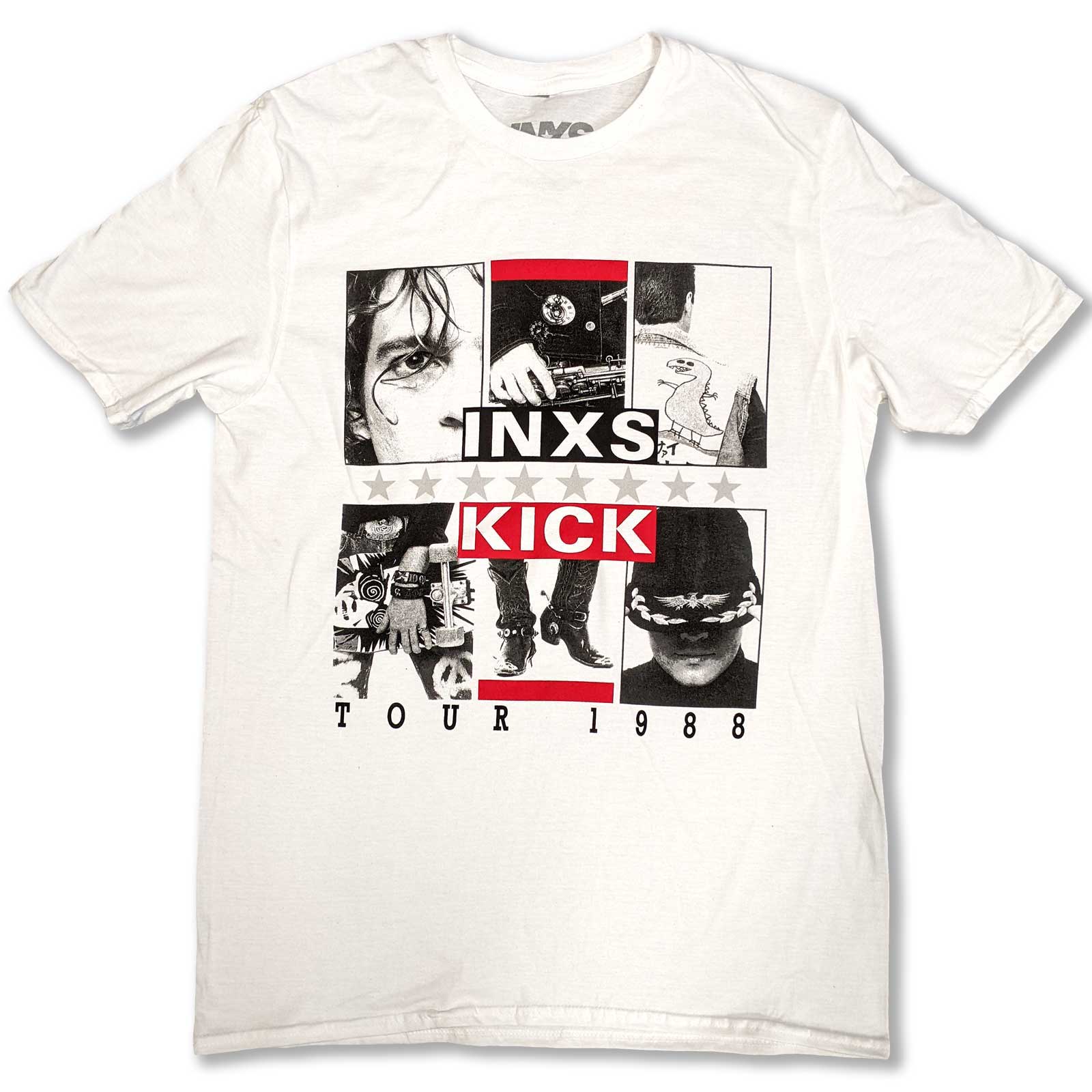 INXS Unisex T-Shirt: KICK Tour (XX-Large)