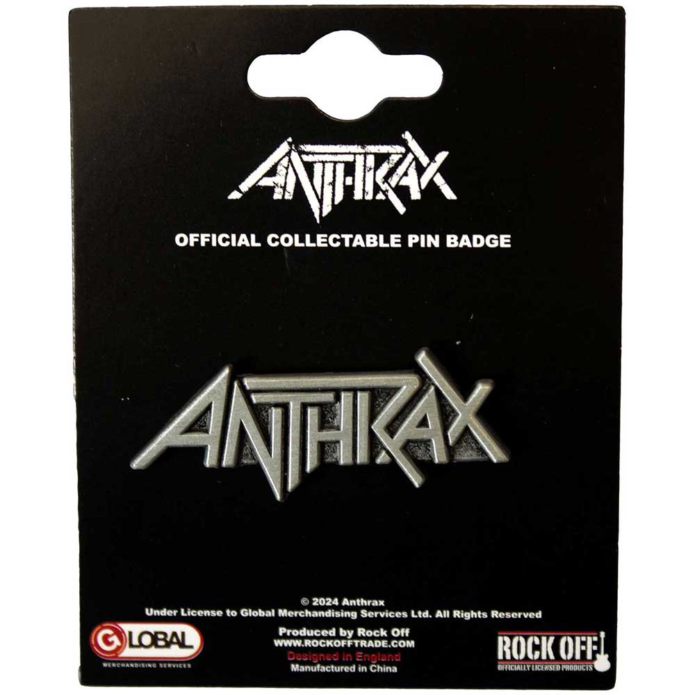 Anthrax  Pin Badge: Logo