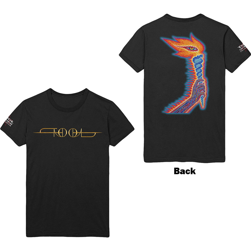Tool Unisex T-Shirt: The Torch (Back Print) (X-Large)