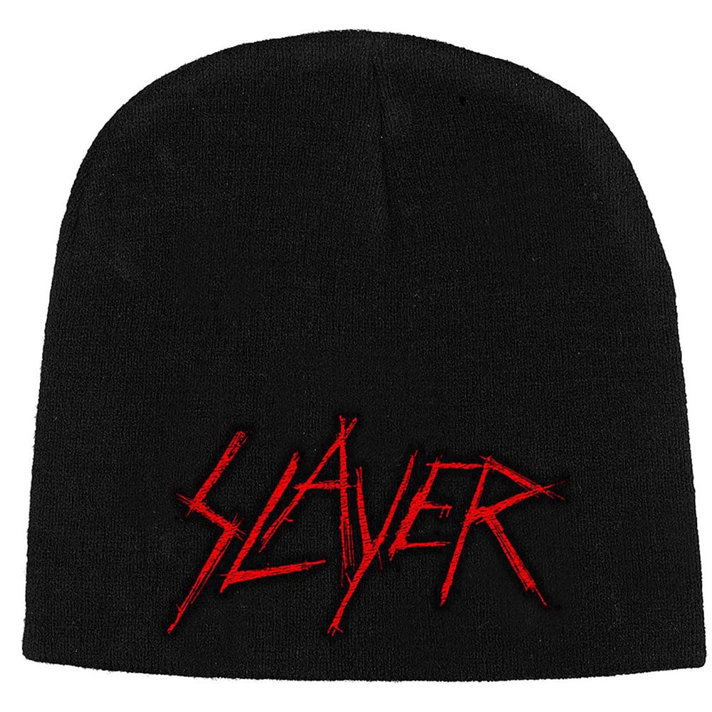 Slayer Unisex Beanie Hat: Scratched Logo - 2
