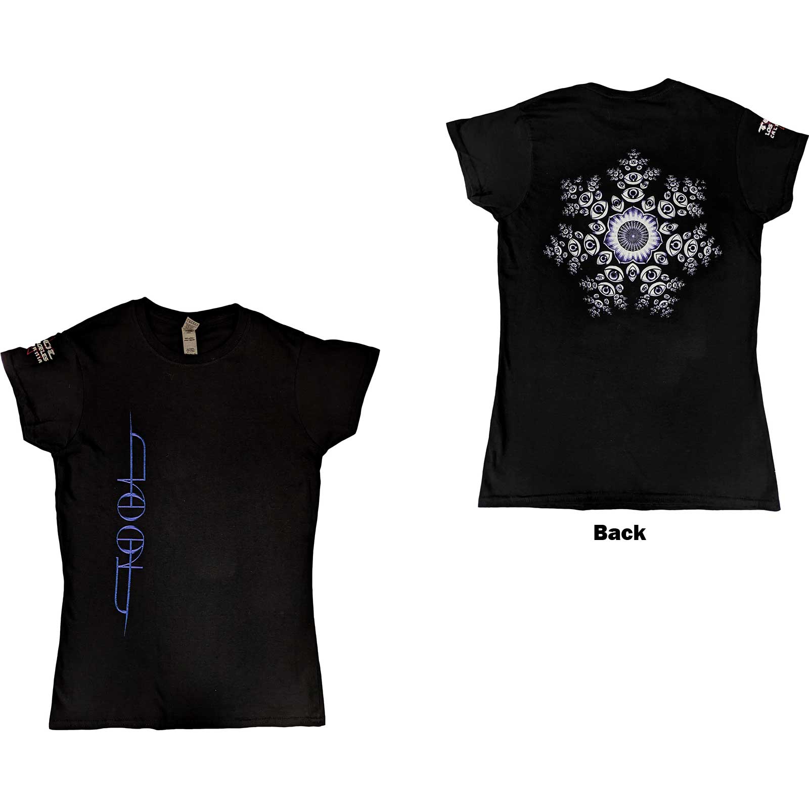 Tool Ladies T-Shirt: All-Seeing Tour 2022 (Back Print) (Small) (Ex-Tour)