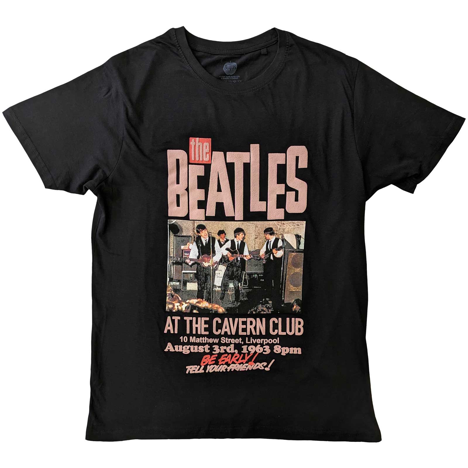 The Beatles Unisex T-Shirt: Cavern (Small)