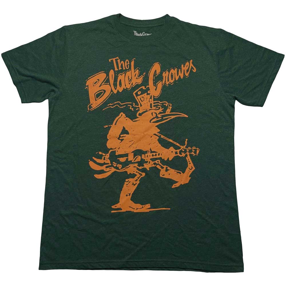 The Black Crowes Unisex T-Shirt: Crowe Guitar (Small)