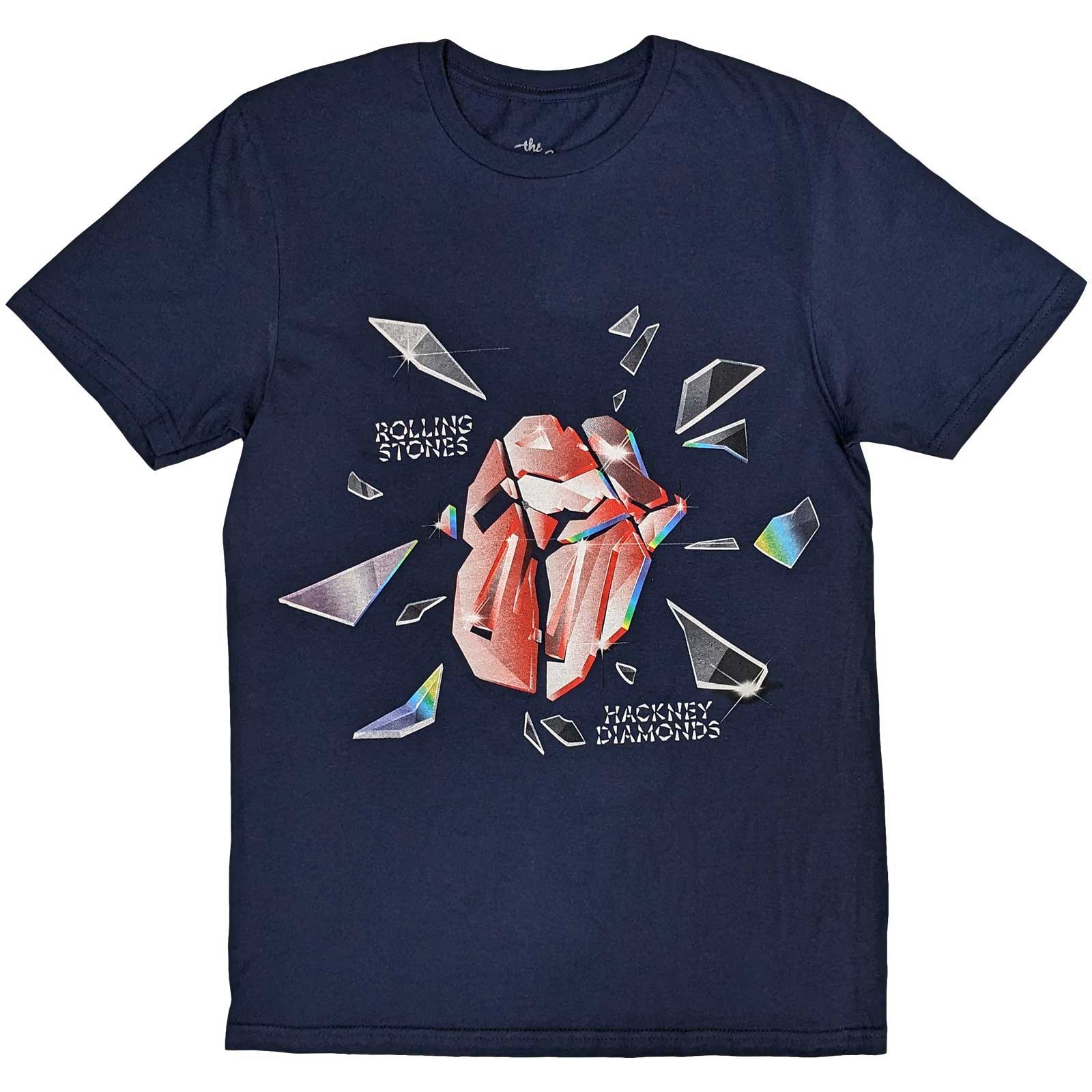The Rolling Stones Unisex T-Shirt: Hackney Diamonds Explosion (X-Large)