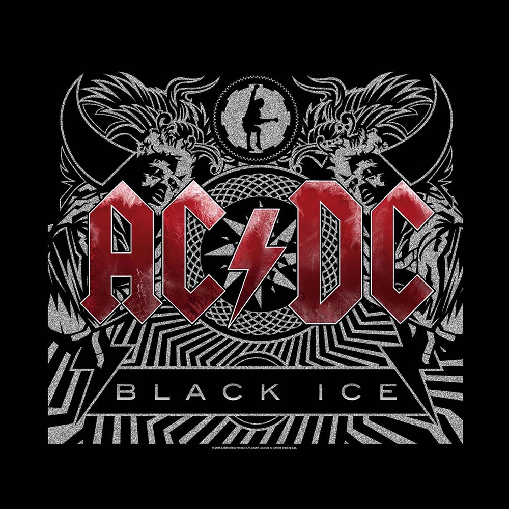 AC/DC Unisex Bandana: Black Ice - 2