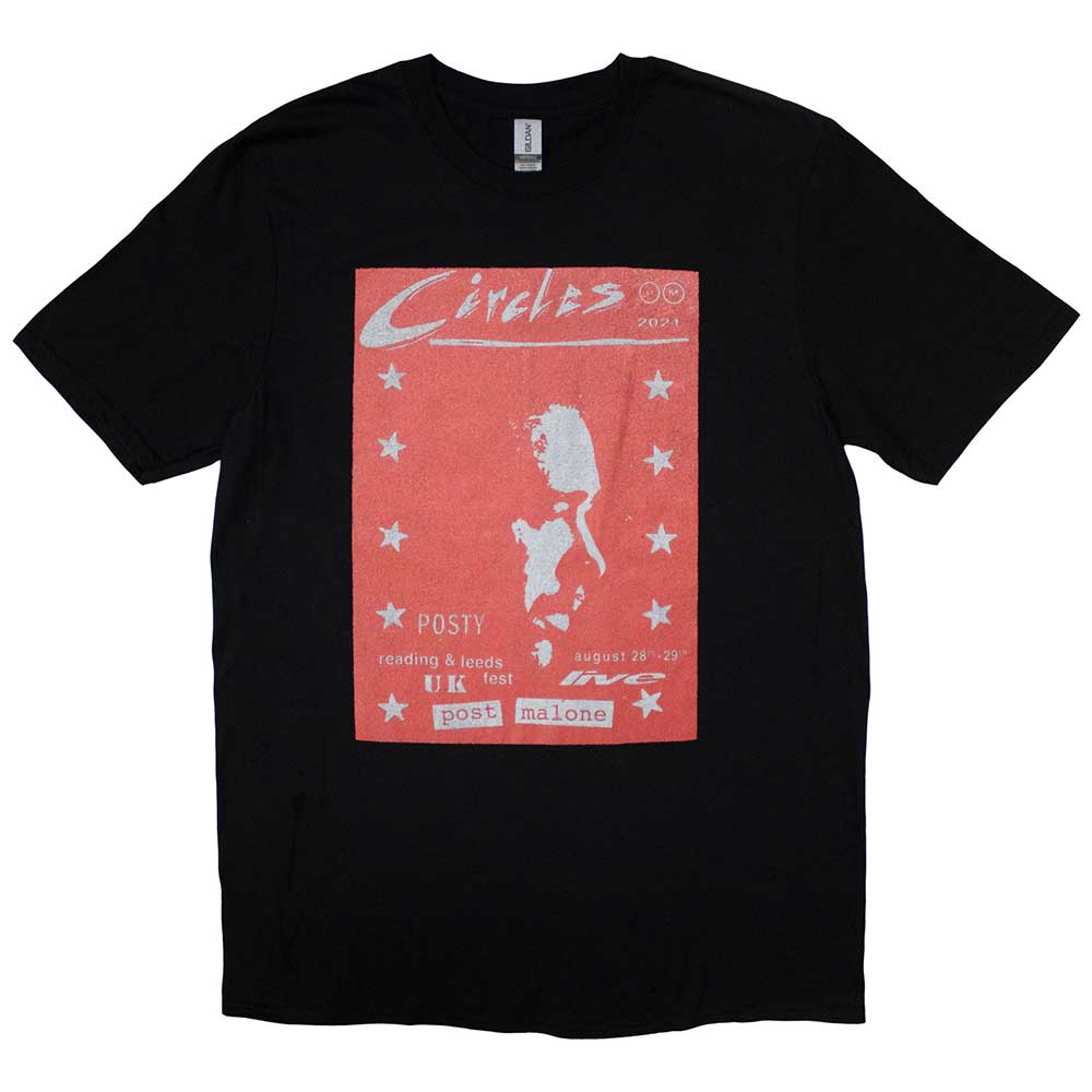 Post Malone Unisex T-Shirt: Circles Live (Ex-Tour) (Medium)