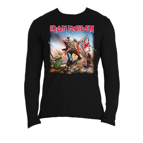 Iron Maiden Unisex Long Sleeved T-Shirt: Trooper (XX-Large)