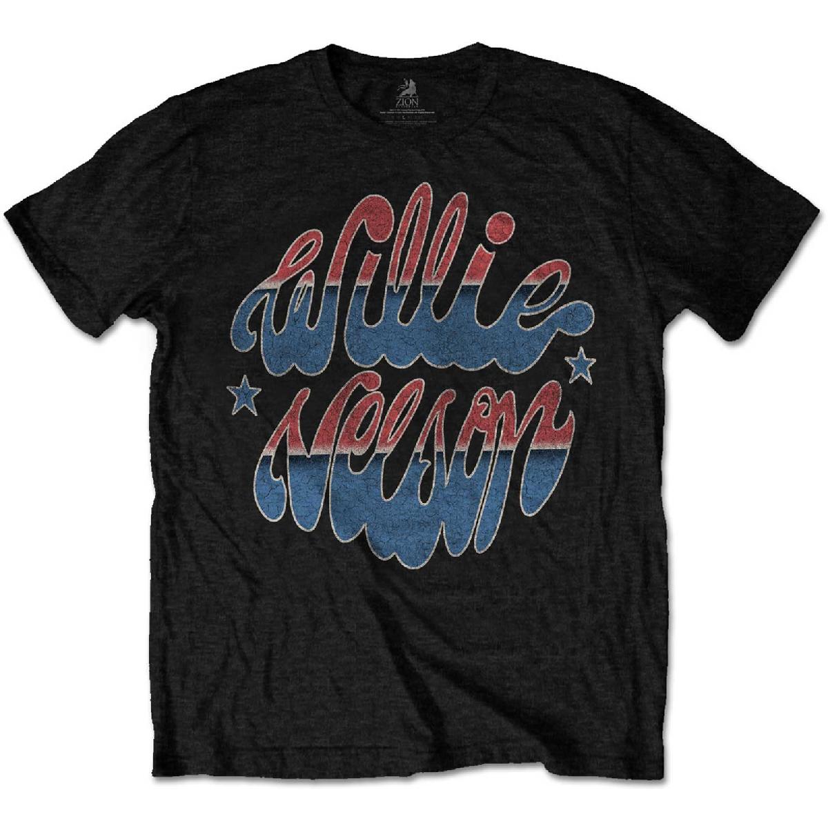 Willie Nelson Unisex T-Shirt: Americana (Medium)
