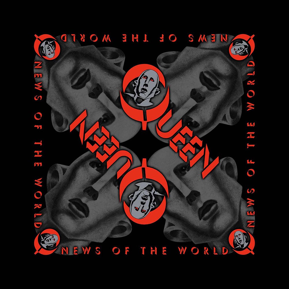 Queen Unisex Bandana: News of the World - 2