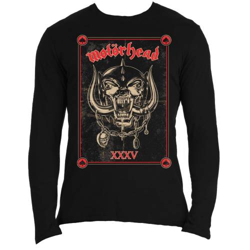 Motorhead Unisex Long Sleeved T-Shirt: Propaganda Anniversary (Small)