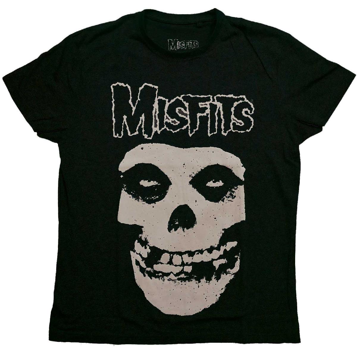 Misfits Unisex T-Shirt: Logo & Fiend (Small)
