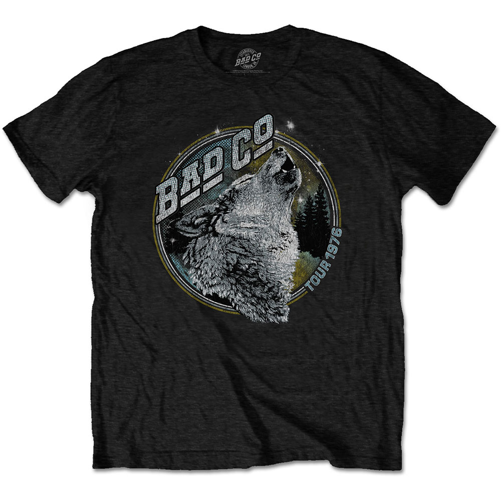 Bad Company Unisex T-Shirt: Wolf (Large)