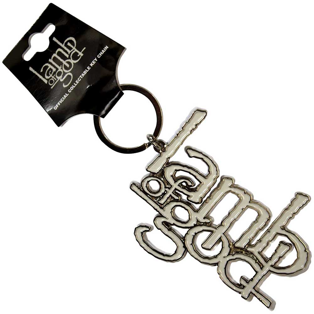 Lamb Of God  Keychain: Logo