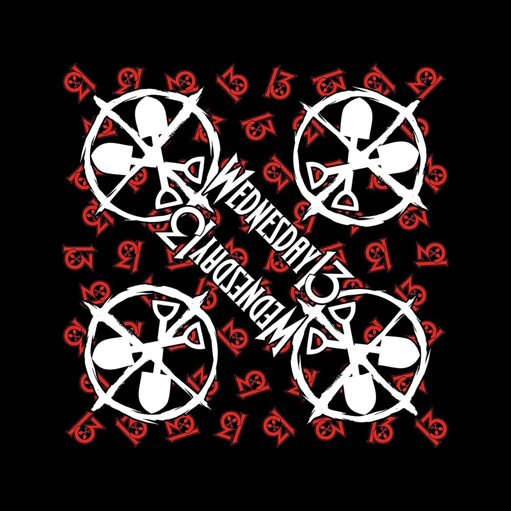 Wednesday 13 Unisex Bandana: Logo Shovels - 2