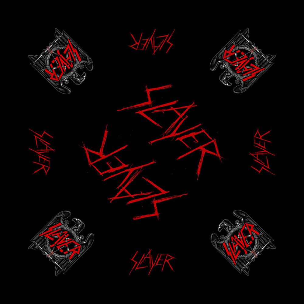 Slayer Unisex Bandana: Black Eagle - 2