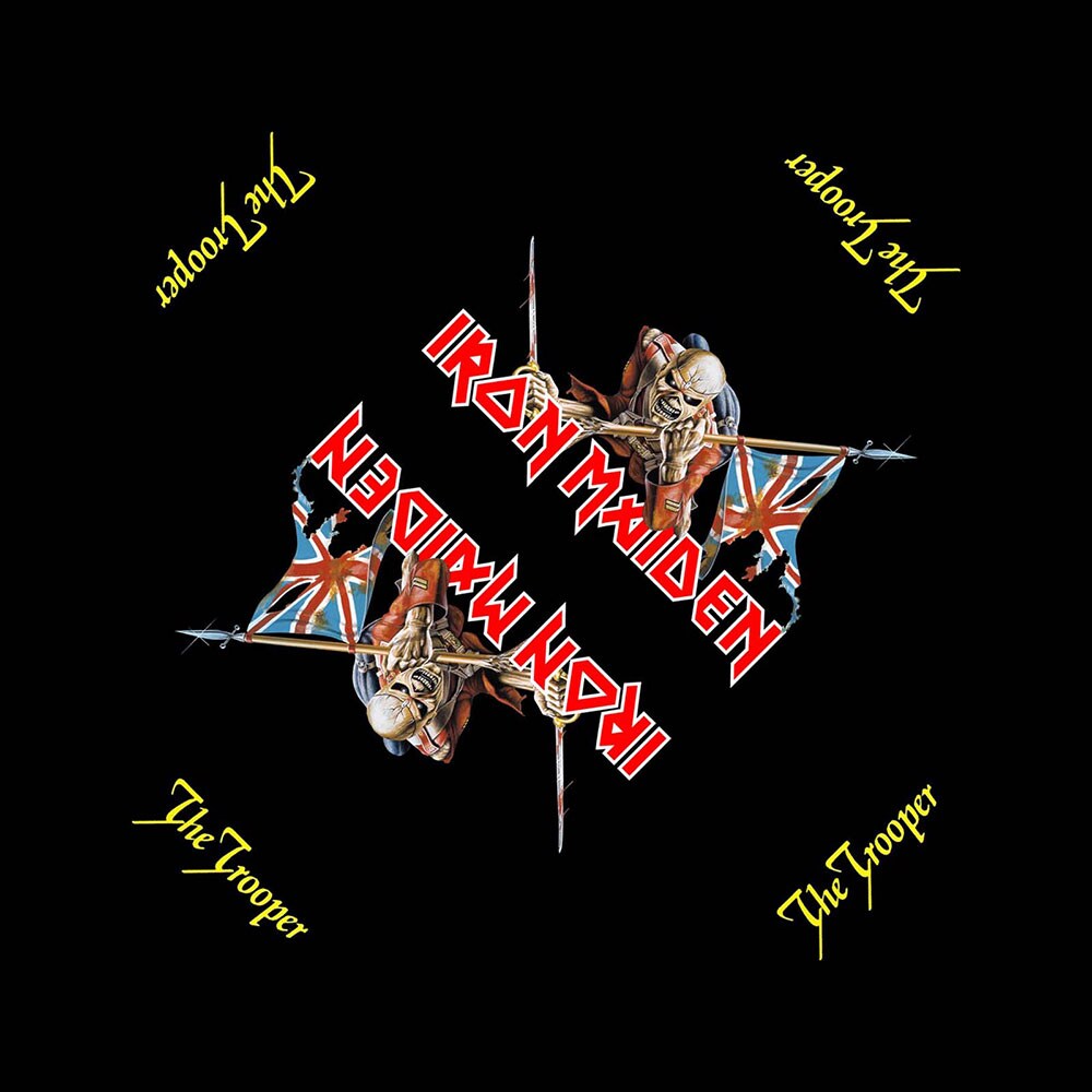 Iron Maiden Unisex Bandana: The Trooper - 2