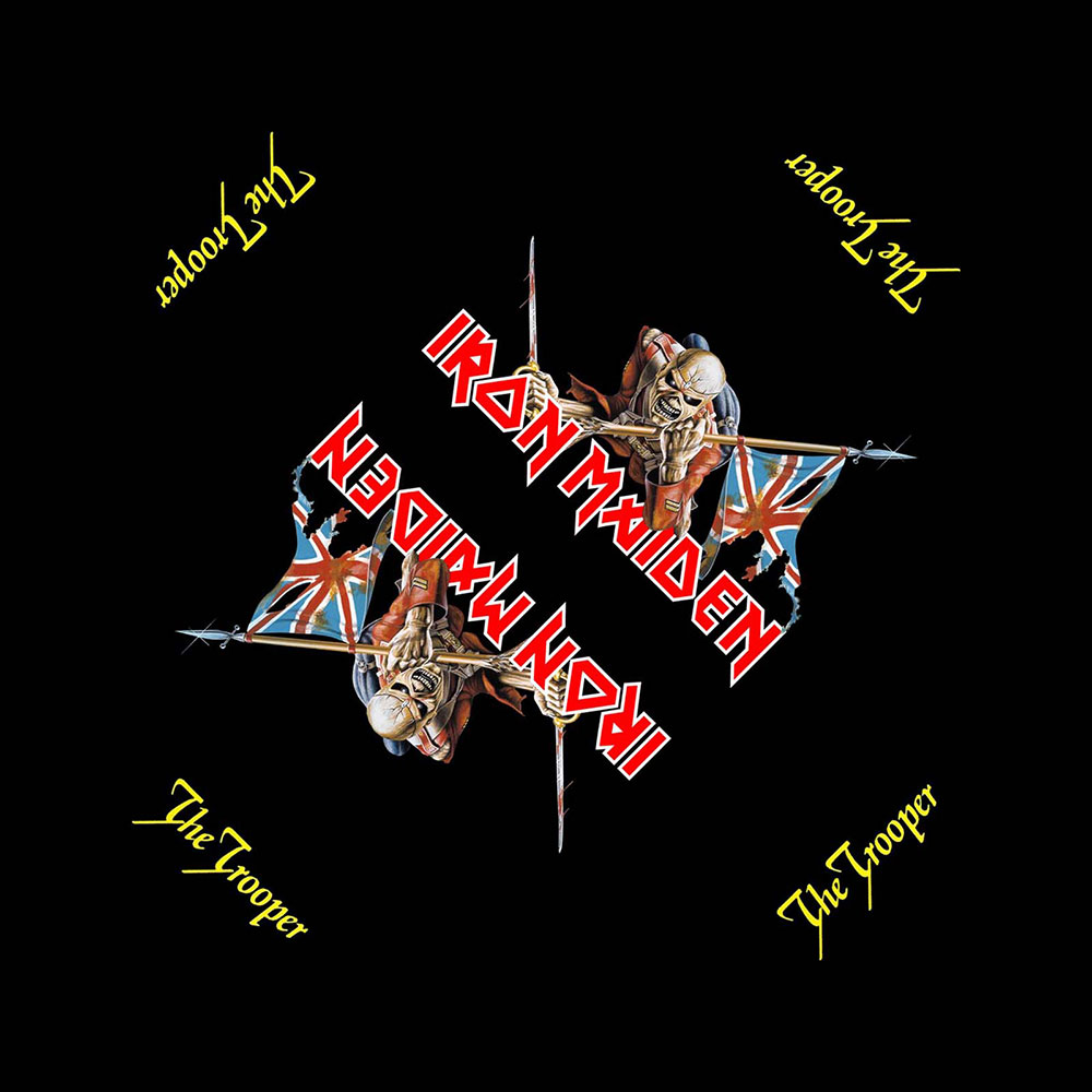 Iron Maiden Unisex Bandana: The Trooper