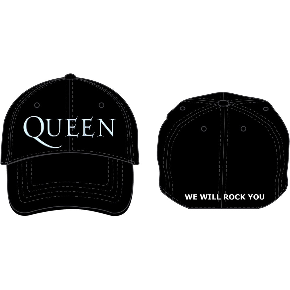 Queen Unisex Baseball Cap: Logo - 2