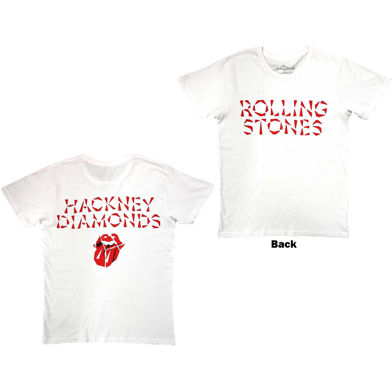 The Rolling Stones Unisex T-Shirt: Hackney Diamonds (Back Print) (X-Large)