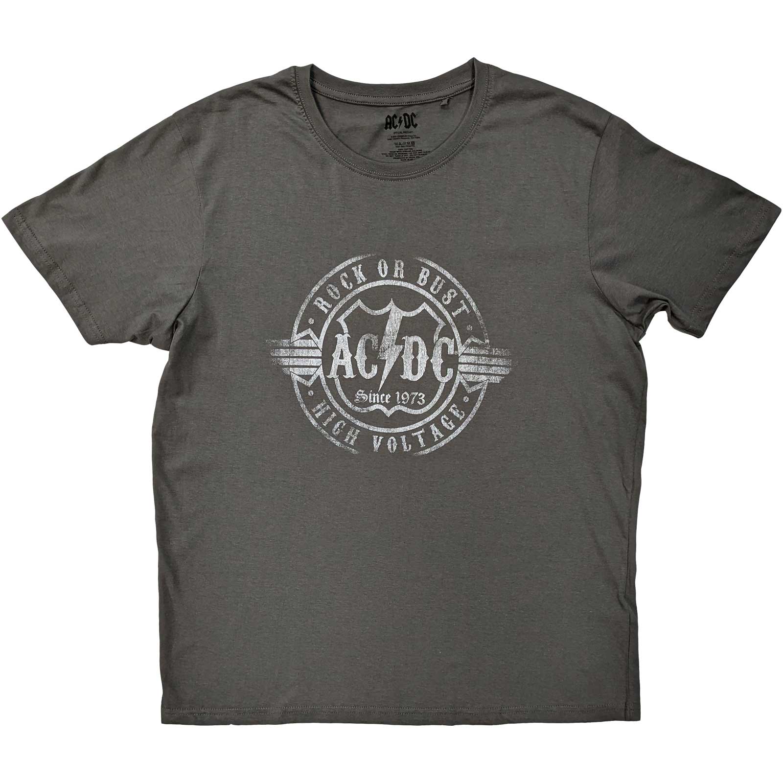 AC/DC Unisex T-Shirt: Rock or Bust (Medium)